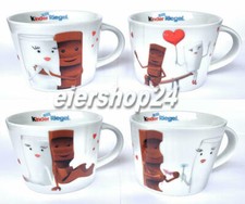 Alle 4 versch. KINDER RIEGEL SAMMELTASSEN 2020 Ferrero Milky & Schoki neu!