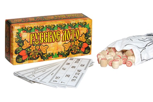 Russisches loto bingo - loto,