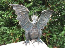 RO90166 Bronze Drache Drachenvogel Terrador groß Wasserspeier