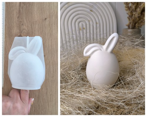 Silikonform gießform hase - silikonform,