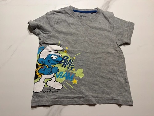 Graues schlumpf shirt - "schlumpf",