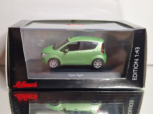 Opel agila schuco grün - 1:43,