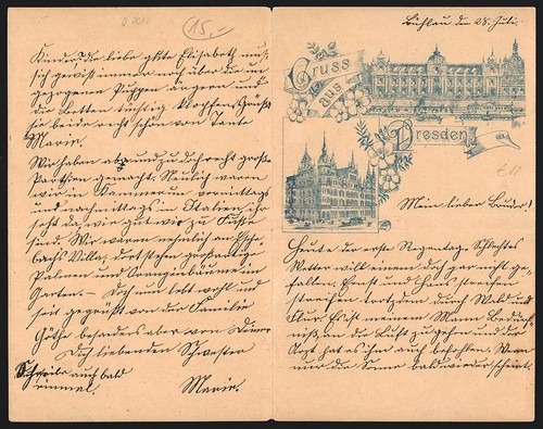 Briefkopf dresden - briefkopf,