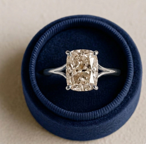 Karat diamant ring länglich - 4,