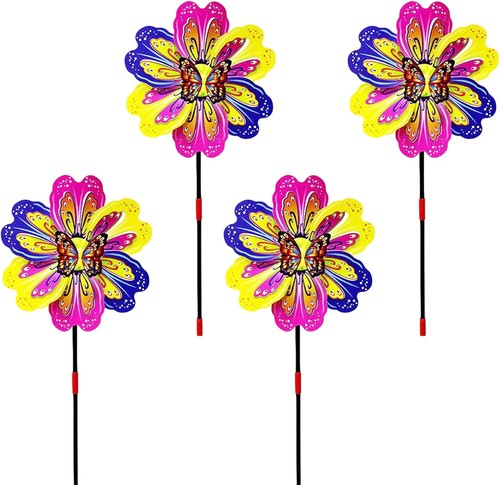 Windrad garten 4er set 53cm - garten,