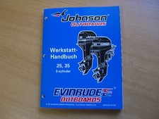 Werkstatthandbuch Johnson Evinrude Außenborder EC 1998 3Zyl 25 35 PS