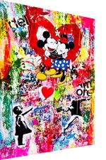 Leinwand Bilder Micky Minnie