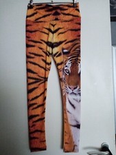 Tiger muster leggings - tiger,