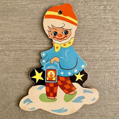 1970er holz wandfigur - 1970er,