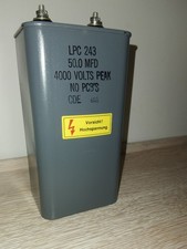 Hochspannung kondensator 50UF 4000V