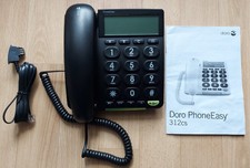 Doro PhoneEasy 312cs - Kabel Schnur Senioren-Telefon mit Display, Großtasten