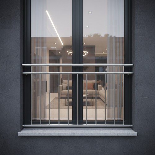90x100 balkongeländer - 90x100,