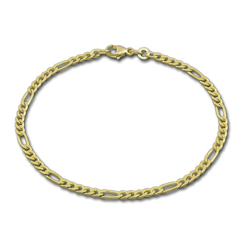 Golddream 19cm armband - armband, figaro