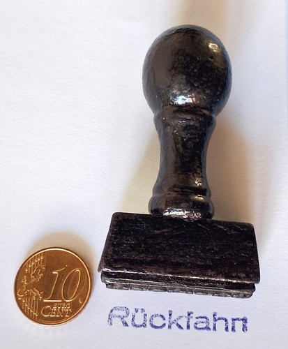 Alter ddr stempel - (s107),