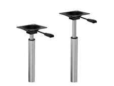 Teleskop Tischfuß Gasfeder