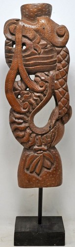 Antike holz draon figur statue - antike,