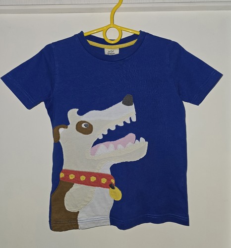 Shirt mit hund aufnäher - mit, von