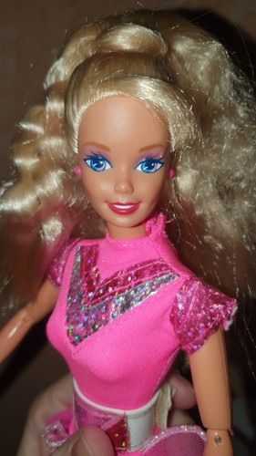 Barbie vintage flying hero - barbie, vintage,flying