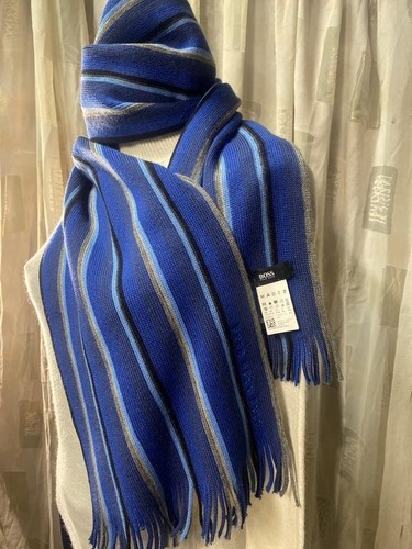 Unisex hugo boss scarf - hugo, navy