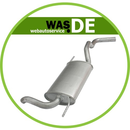 Auspuff endschalldämpfer - endschalldämpfer, vw