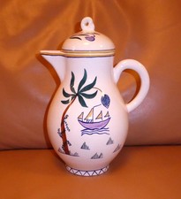 !!!! ART DECO VELTEN - VORDAMM SCHÖNE KERAMIK GROSSE KANNE FAYENCE !!!!