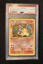 Pokemon Glurak 1.Edition Holo PSA Grading
