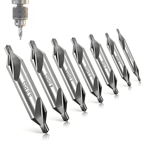 Zentrierbohrer set teilig - set, 7-teilig