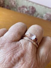 Rosenquarz & Rhodolith Granat