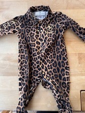 Philipp Plein Leoparden Baby Strampler 