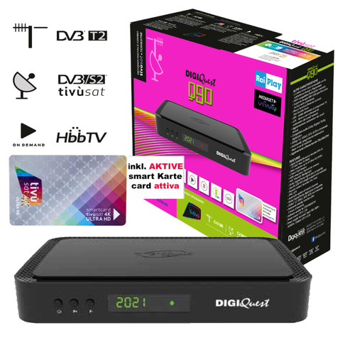 Digiquest q80 combo - uhd, 4k
