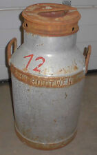 metall milch kanne groß  BMV rottweil alt behälter top garten deko zum bemalen