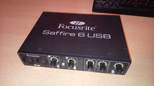 Focusrite Saffire 6 USB 2.0 Audio Interface in gutem Zustand