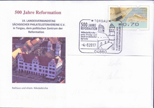 Ganzsache torgau 500 - torgau,