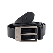 883 POLICE DENLES SCHWARZER LEDERGÜRTEL