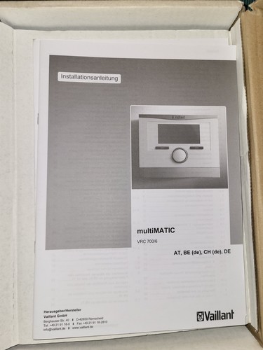 Vaillant vrc 700 - vaillant,
