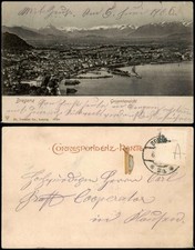 Ansichtskarte Bregenz Totale