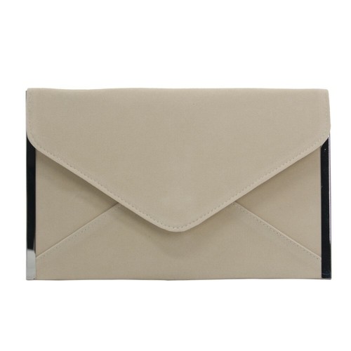 Damen samt umschlag clutch - samt,