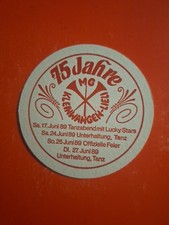 Bierdeckel 1989 - Kleinwangen