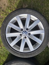 4 x Original VW Golf Plus 5 6 Jetta 5K0601025F Alufelgen 7Jx17 Zoll Felgen ET54