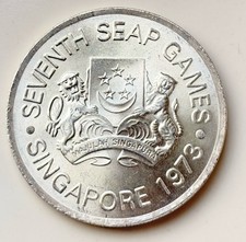 Singapur 5 Dollar 1973