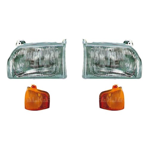 Halogen scheinwerfer set - halogen,