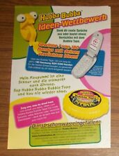Seltene Werbung HUBBA BUBBA Bubble Tape Samsung SGH E330 Handy Promo 2005