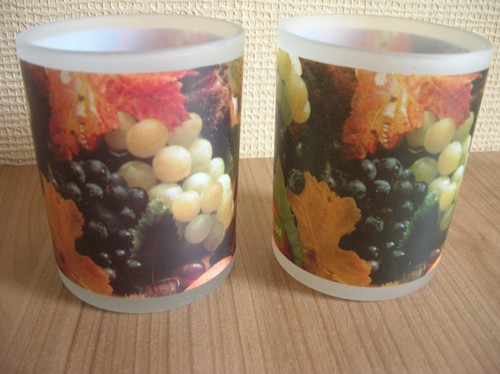 Teelichtglas kerzenständer - 2x,