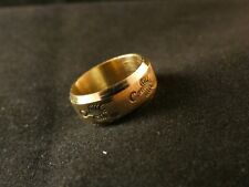 Skorpion Knochen Ring 24 Karat Vergoldet Damen Schmuck Zeichen Tot Wüste