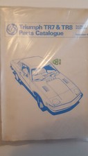 Ersatzteilkatalog / Parts Catalogue Triumph TR7 / TR8