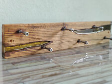 * Garderobenleiste Holz Industrial Hakenleiste Altholz Style Handmade Vintage *