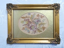 Altes, sehr feines Petit Point, Gobelin, Wandlbild