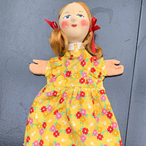 Handpuppe gretel kasperle - gretel,,