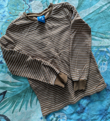 Finkid rivi langarmshirt - *,