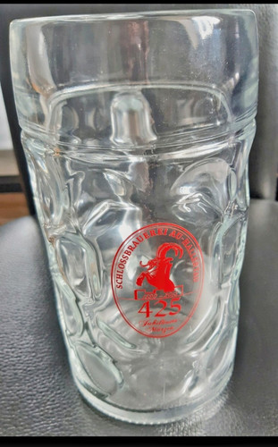Bierkrug schlossbrauerei - bierkrug,